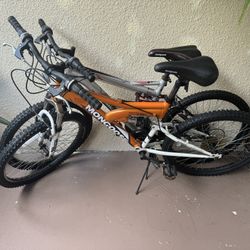 2 Mountain Bikes