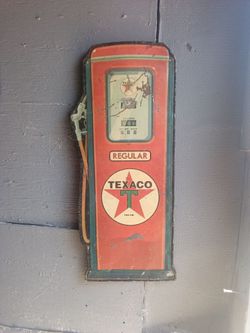 2 ft Texaco gas pump sign