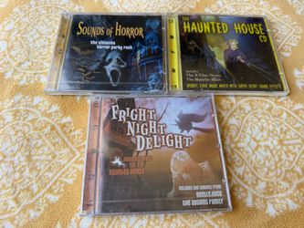 Halloween haunted house CDs New/sealed