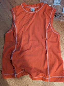 NEW Lands End Women's Size 14 Sleeveless Rashguard