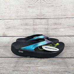 Oofos Women's Oolala Luxe Atlantis Slide On Slippers Size 5 (Style#1401) NEW