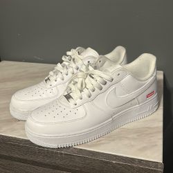 White Supreme A1s Come Get Them Look New