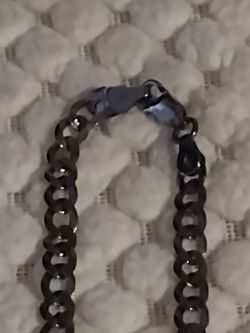 Sterling Silver 925 Black Rhodium chain
