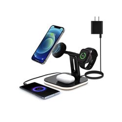 ✨ $25 Brand New In Box 4 in 1 Magnetic Wireless Charger For iPhone 12/12 Pro Max/12 Pro/Mini, Apple