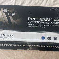 Podcast Microphone With Condenser 