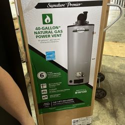Water Heater 40 Galones  ,gas Natural 