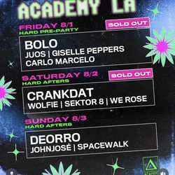 Deorro Hard Afters Sunday 8/3