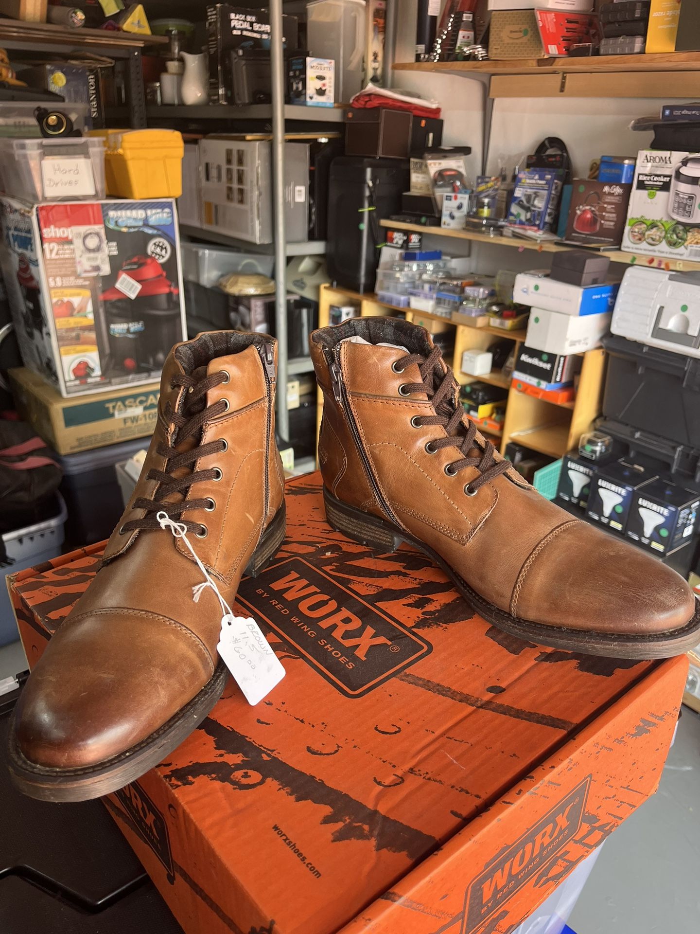 BORDEAUX HERITAGE LEATHER BOOTS