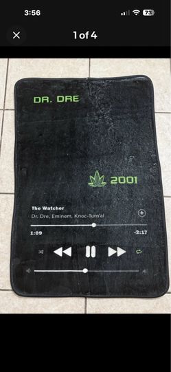 Dr. Dre 2001 Eminem, Knoc-Turn al Bathroom Rug Rare