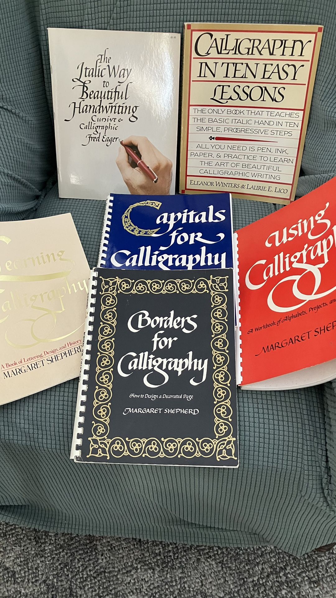 Learn Calligraphy 5 Books Only $20