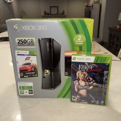 Xbox 360 Holiday Bundle And Lollipop Chainsaw Both Brand New Sealed 