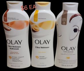 OLAY BODY WASH $6EA