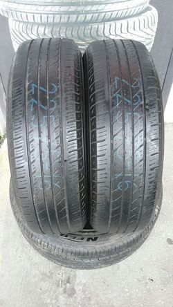 Pair of used 225 75 16 Westlake tires