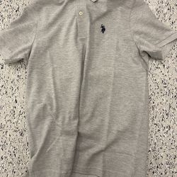 Grey polo shirt S