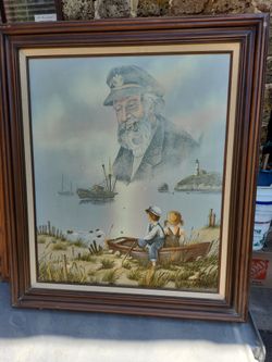 C Carson Oil Painting 