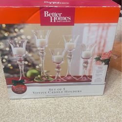Set Of Votive Candle Holders