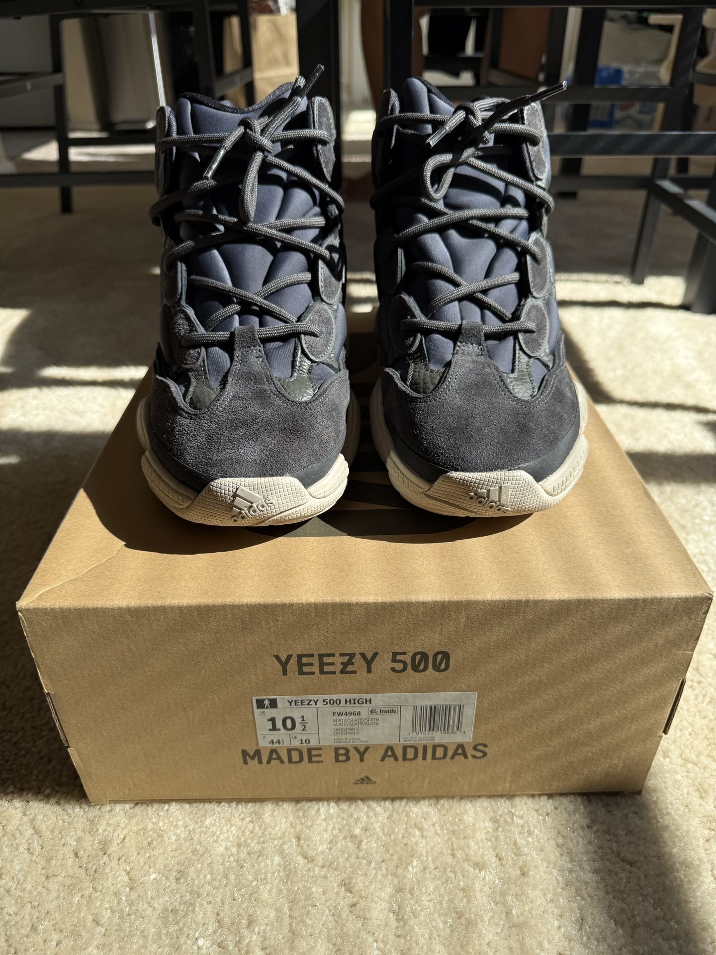Adidas Yeezy 500 High Slate Size 10.5