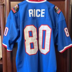 NFL SF 49er Vintage Jerry Rice #80 Hawaiian Pro Bowl 