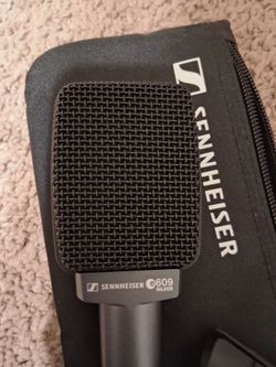 Sennheiser e609 silver dynamic microphone