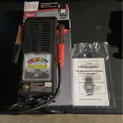 Chicago Electric Power Tools 100 Amp Load Battery And Charging System Tester 