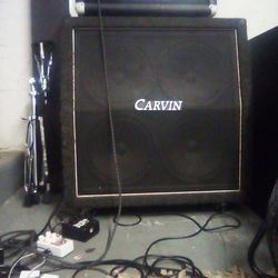 Marshall And Carvin Halfstack Both Together