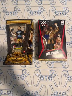 WWE CM Punk Action Figure Lot of 2