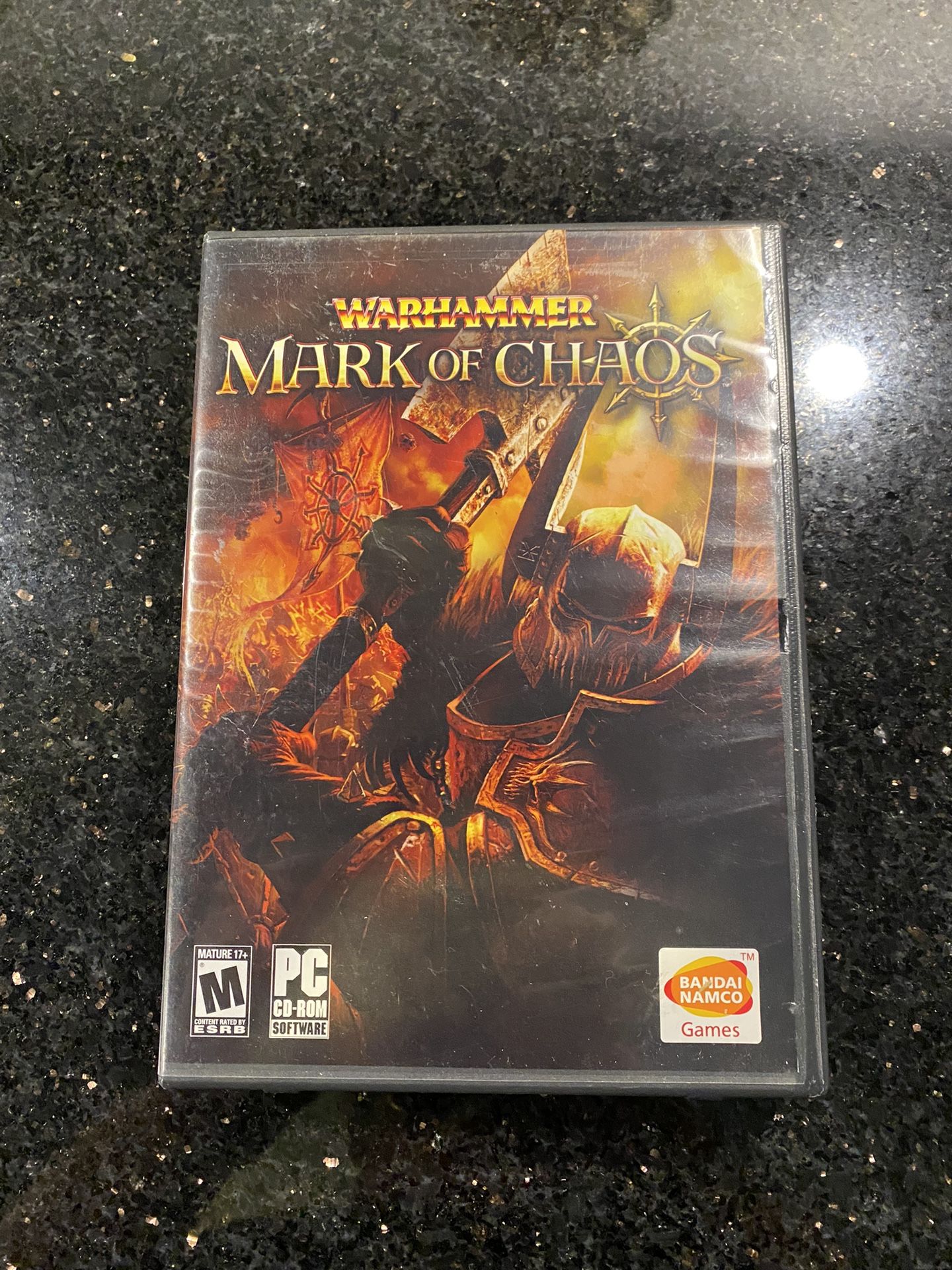 Warhammer: Mark of Chaos PC 2006 6 Discs With Manual Bandai Game