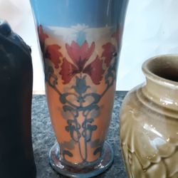 Rookwood Art Nouveau Vase Trumpet Shape Craftsman Art Pottery Antique Vintage 1900