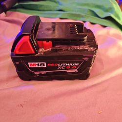 Milwaukee Red lithium Battery And Charger