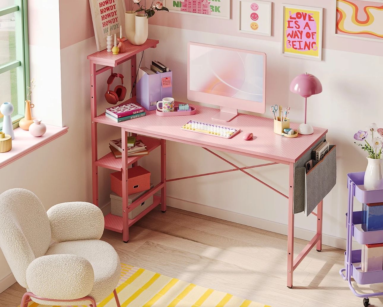 Pink Desk