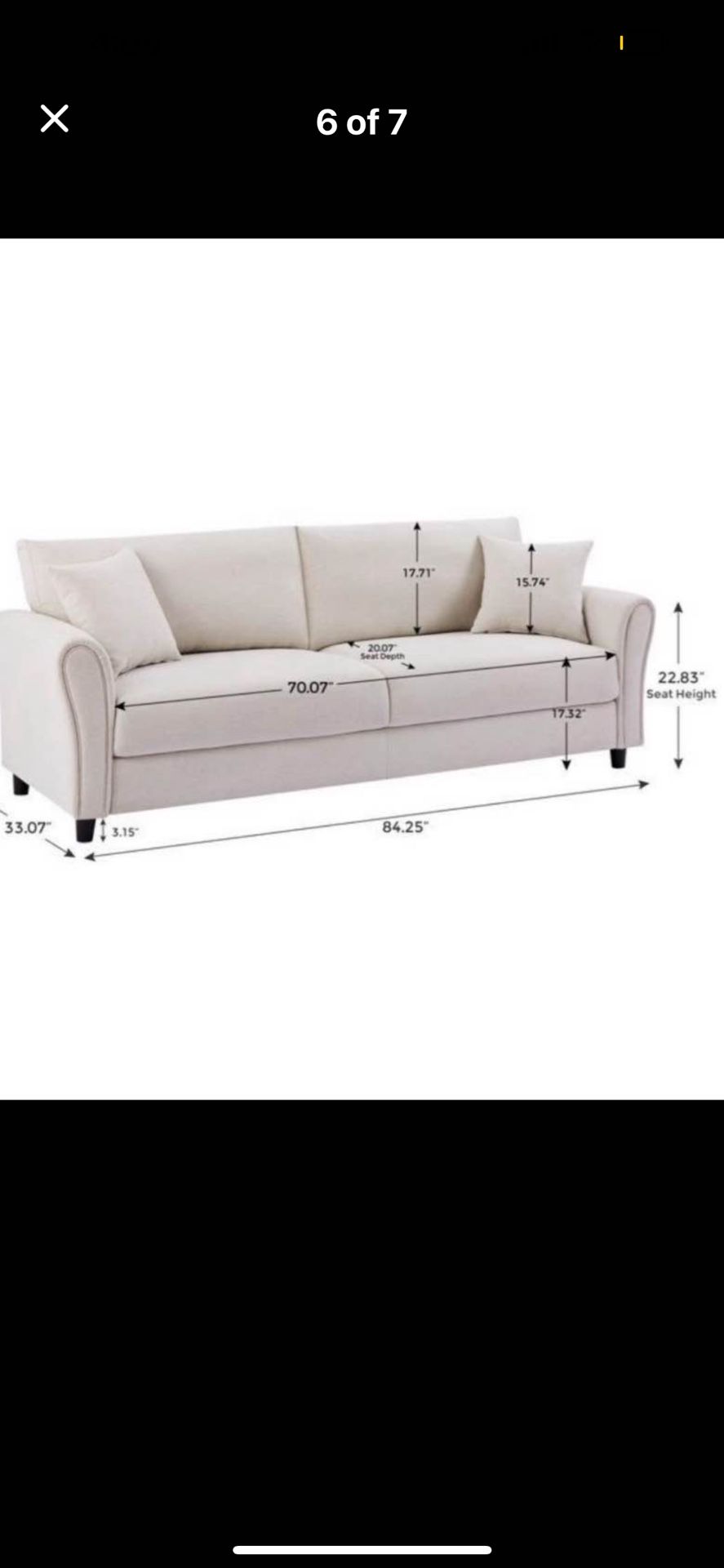 Brand New Sofa’s