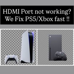 Gaming Console HDMI Port Repair - PS5/Xbox
