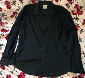 Goodfellow & Co Black Button-Down Shirt