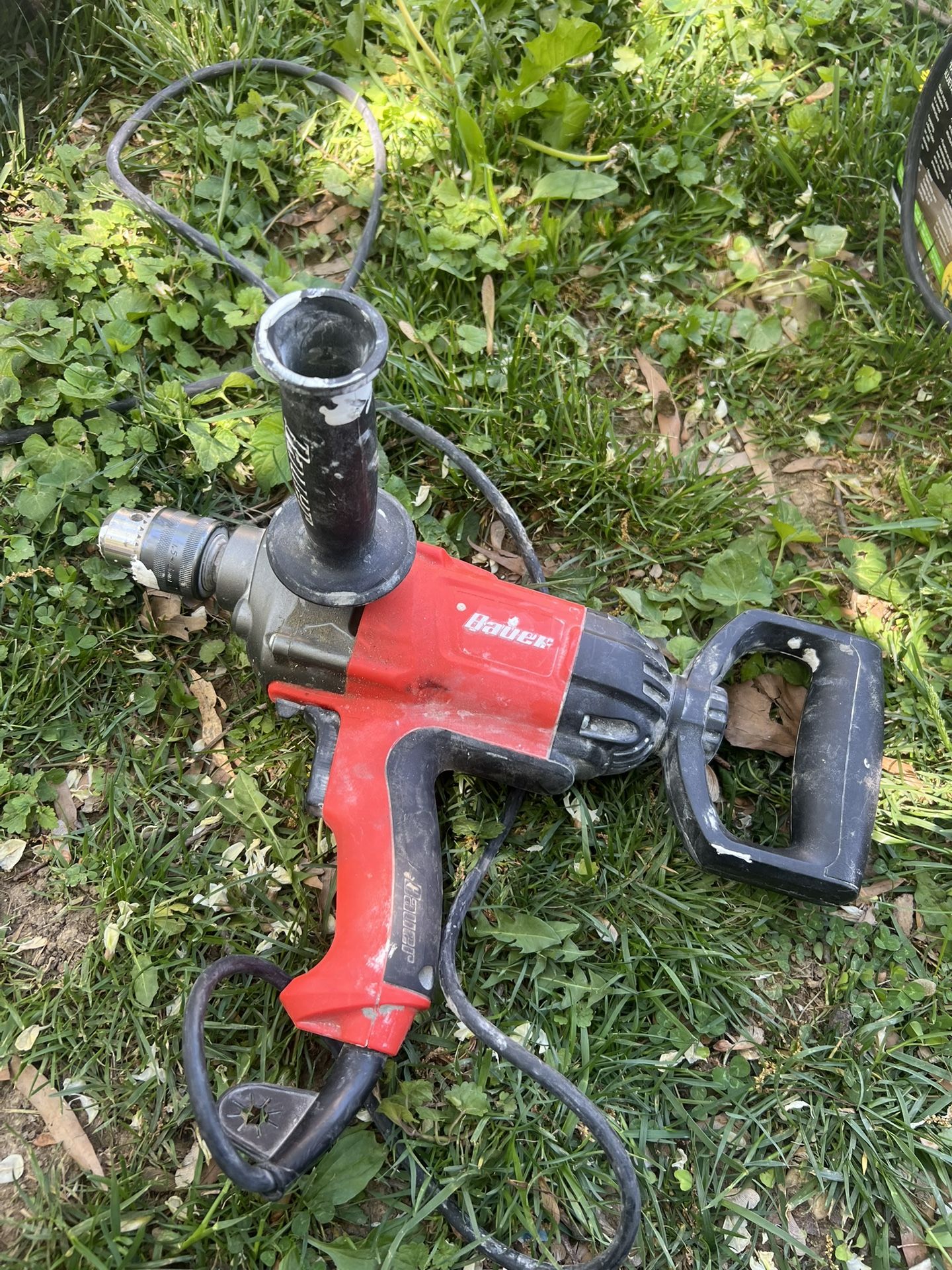 1/2 in. Heavy Duty Low Speed Spade Handle Drill/Mixer