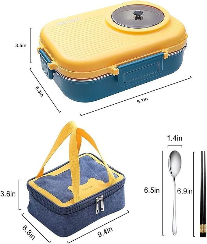3 Compartment Bento Lunch Box