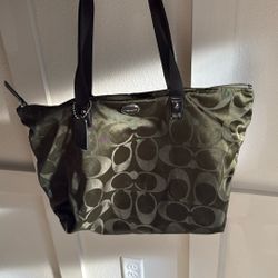Coach Canvas Bag