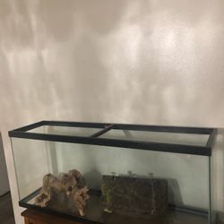 50 Gallon Aquarium With Accessories 