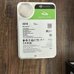 26tb Seagate Barracuda HDD