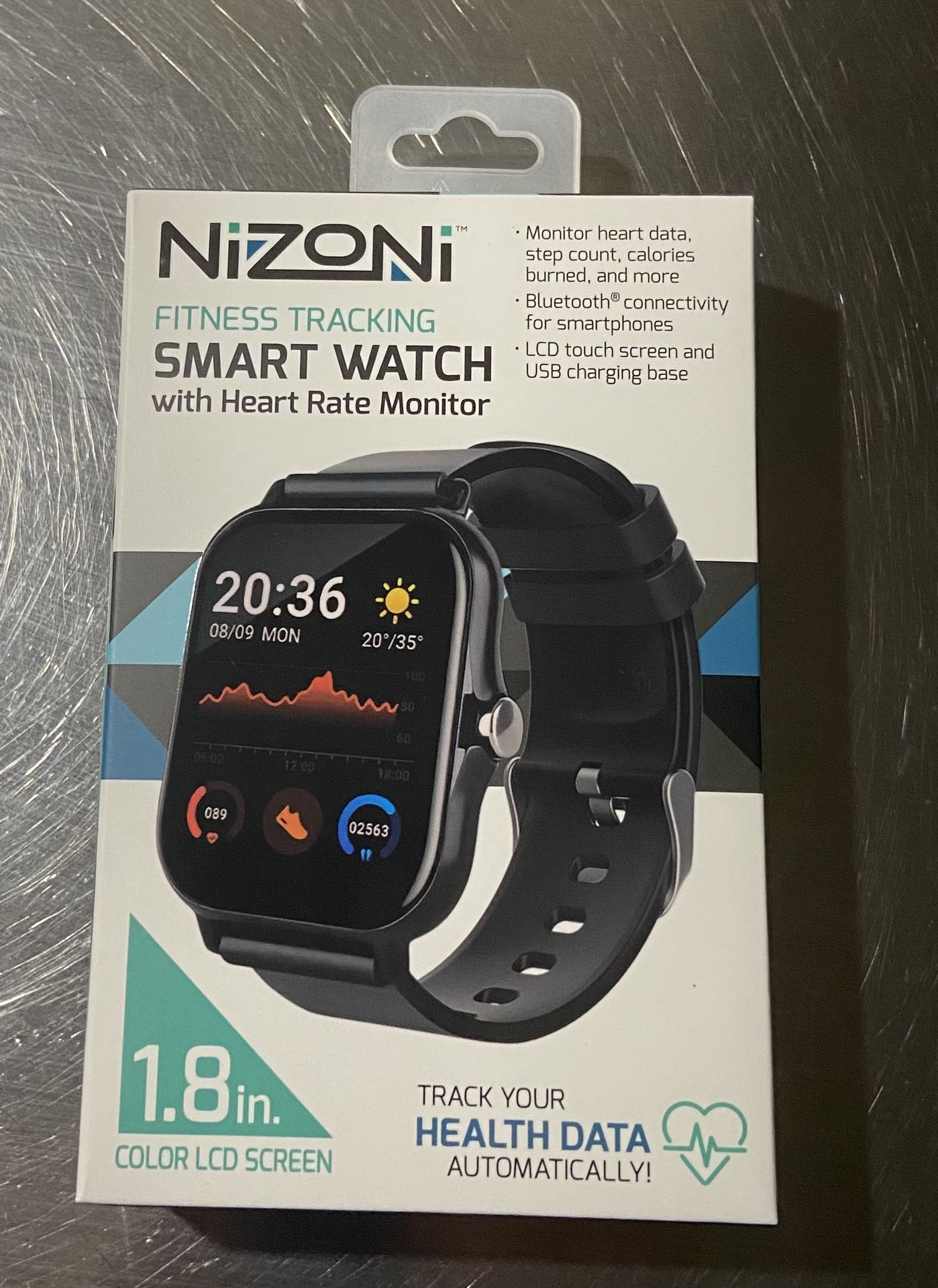 Brand New Fitness Tracking Smart Watch With Heart Rate Monitor