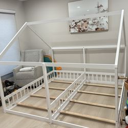 Double Twin Bed Frame 