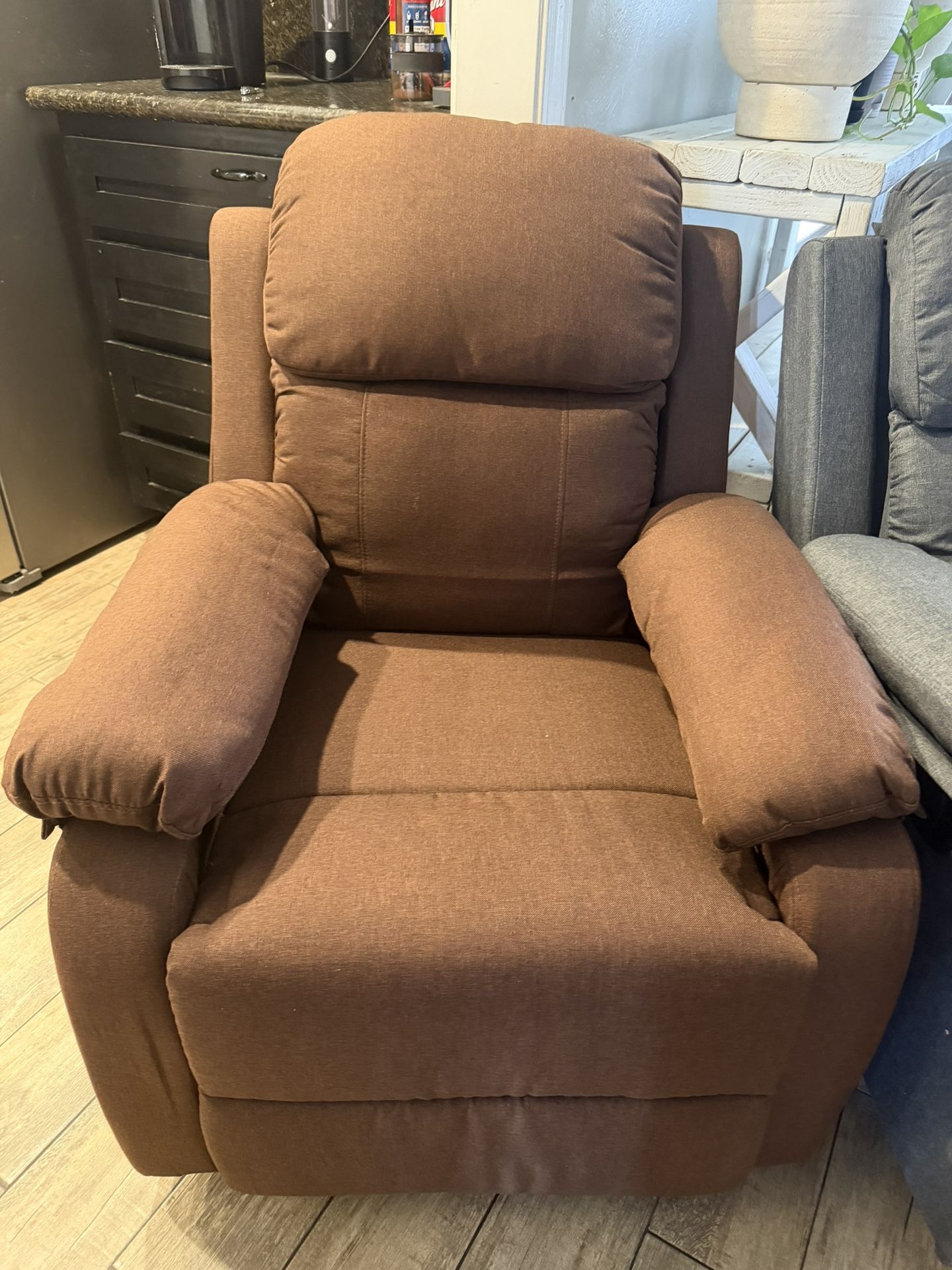 Brown Recliner/Rocker