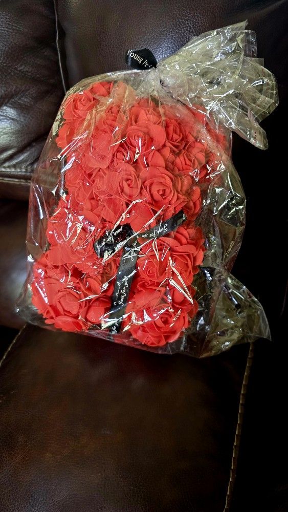 Red Rose Teddy Bear