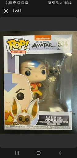 Aang with momo pop brand new and with protector
