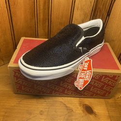classic black slip on ( women’s )
