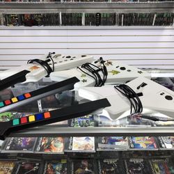 Xbox 360 Or PC Guitar Hero Or Rock back $150-$165 Each Gamehogs 11am-7pm