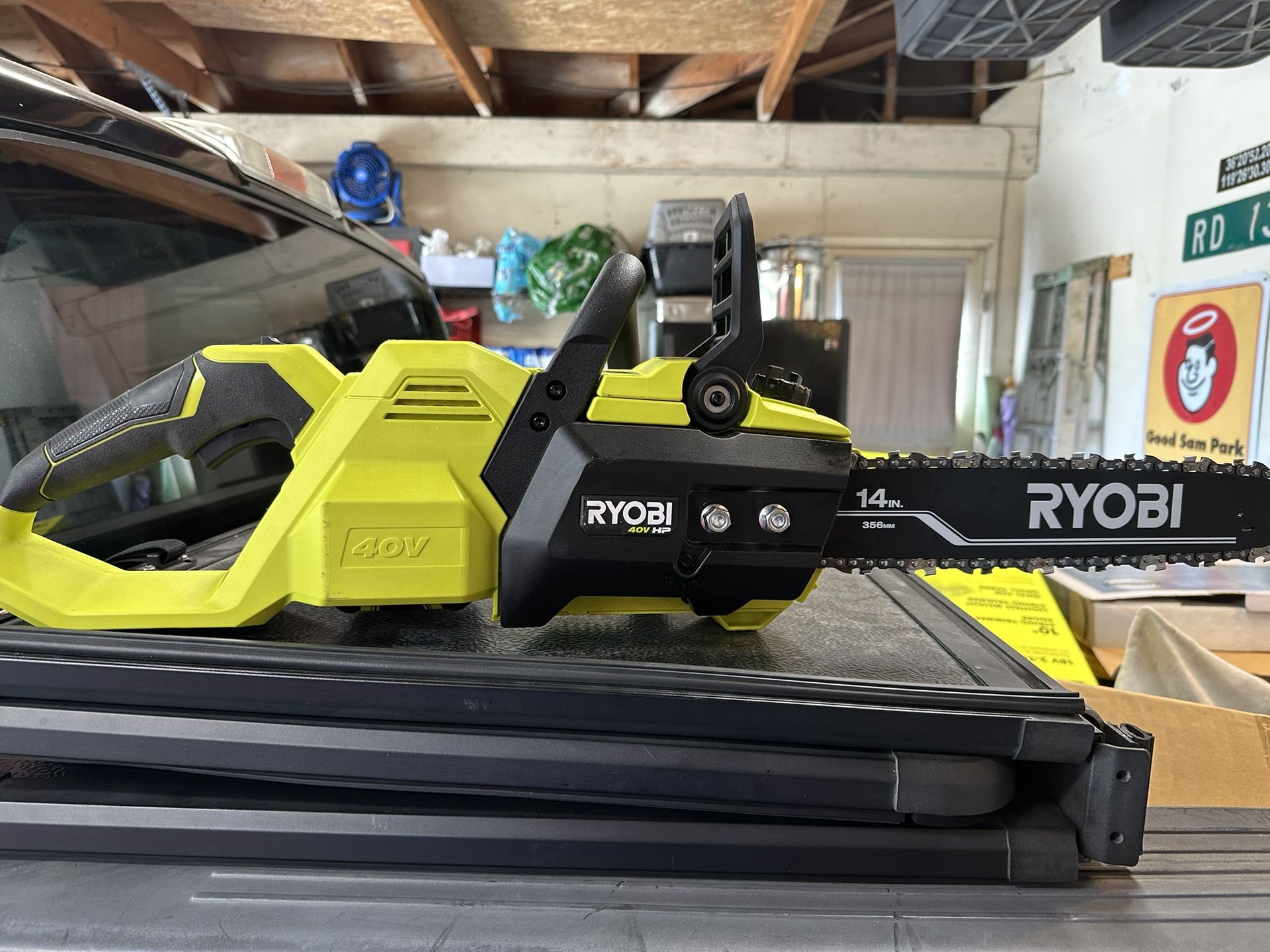 Ryobi 40 V 14 Inch Chainsaw