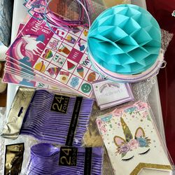 Unicorn Party Decorations!