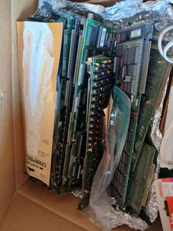 Lot of Vintage ISA Expansion Cards PCBs