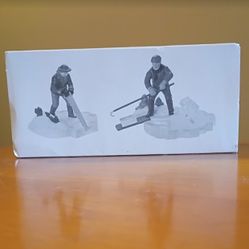 Blue Star Ice Harvesters – Dept 56 Heritage Village Collectible