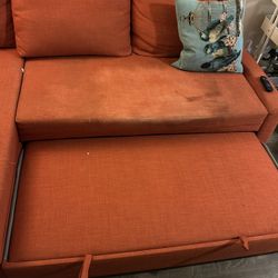Red Sleeper Couch 